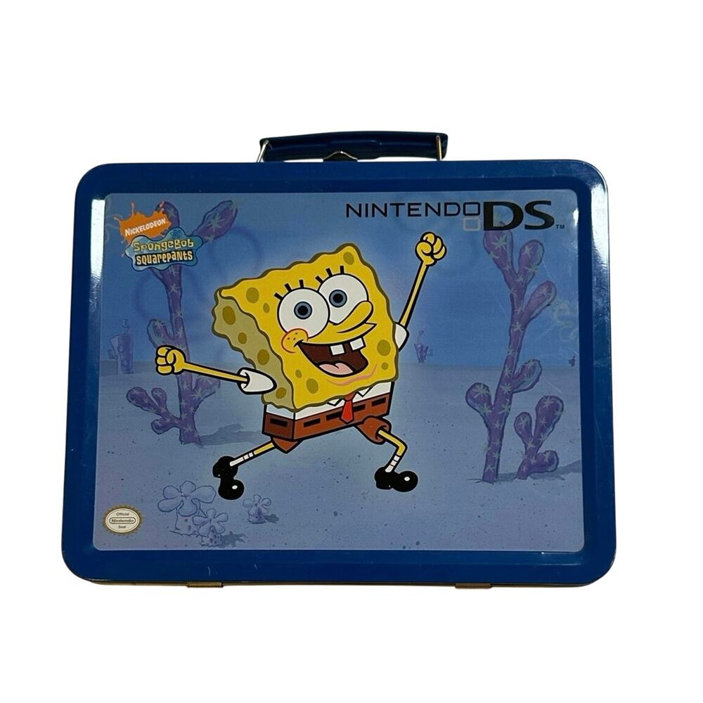 Nintendo DS Spongebob Squarepants Lunchbox Set - Nintendo DS Lite & Accessories